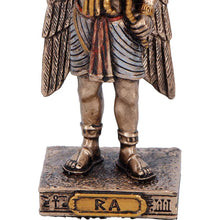 Load image into Gallery viewer, Small Ra Sun God Mini Figurine Egyptian Mythology Statue Ancient Egypt Decor
