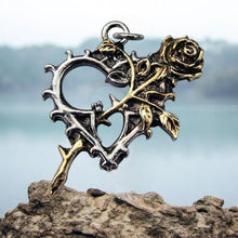 Load image into Gallery viewer, Bloom of the Eternals - Pendant Necklace - From the Children of The Night Collection - A Romantically Inspired Gothic Range