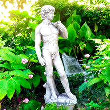 Load image into Gallery viewer, Michelangelo’s David 109cm Stone-Effect Statue - Elegant Garden Ornament