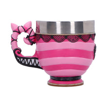 Laden Sie das Bild in den Galerie-Viewer, Alice in Wonderland Cheshire Cat Cup Pinkys Up Mug Fantasy Drinkware Stainless Steel Liner