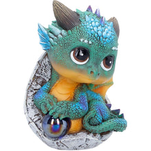 Load image into Gallery viewer, Fantasy Mini Dragon Statue Ornament Cute Mythical Creature Display Figurine Art
