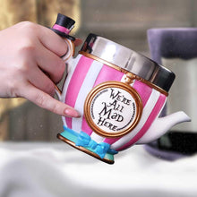 Load image into Gallery viewer, Pinky's Up Mad Hatter "We're All Mad Here" Cup 11cm - Exclusive Nemesis Collection