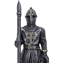Load image into Gallery viewer, Crusader Knights of the Realm Gothic Figurines Medieval Warrior Statue Templar