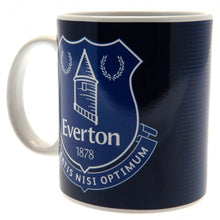 Load image into Gallery viewer, Everton FC Halftone Mug Official Football Merchandise Coffee Cup Gift for Fans