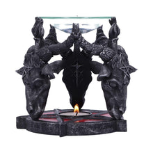Load image into Gallery viewer, Witchcraft Ritual Oil Burner - Baphomet Gothic Altar Decor Occult Ornament