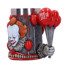 Load image into Gallery viewer, Official IT Pennywise Tankard Time to Float Mug Horror Film Collectible Drinkware