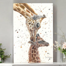 Load image into Gallery viewer, Sweet-Whispers Ceramic Art Tile by Bree Merryn - 20x30cm Wall Decor, Animal Lover’s Gift, Ready to Hang