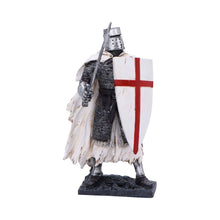 Laden Sie das Bild in den Galerie-Viewer, Templar Knight Figurine Medieval Warrior Ornament Gothic Historical Crusader