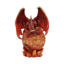 Laden Sie das Bild in den Galerie-Viewer, Gothic Planet Dragons Venus Figurine Red Fire Fantasy Statue Astrology Ornament Gift