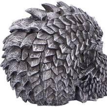 Load image into Gallery viewer, Dragon Scale Skull Statue Scaled Remains Figurine Gothic Collectible Ornament