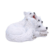 Laden Sie das Bild in den Galerie-Viewer, Wolf Family Figurine with Playful Pups Wildlife Decor Sculpture Animal Ornament