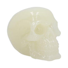 Load image into Gallery viewer, Glow-in-the-Dark Resin Skull - Luminous Gothic Decor, Unique Collectible Ornament, 13 cm