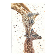 Load image into Gallery viewer, Sweet-Whispers Ceramic Art Tile by Bree Merryn - 20x30cm Wall Decor, Animal Lover’s Gift, Ready to Hang