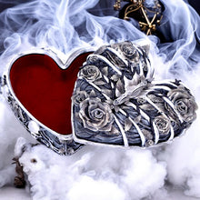 Load image into Gallery viewer, Gothic Caged Heart Trinket Box Fantasy Keepsake Ornament
