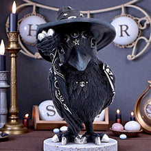 Load image into Gallery viewer, Cult Cuties Raven Witch Figurine Gothic Occult Crow Magic Collectible Ornament