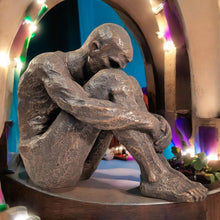 Load image into Gallery viewer, Bronze-Style Male Sculpture - Modern Statue Resin Ornament, Artistic Home Decor