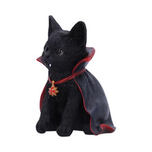Load image into Gallery viewer, Gothic Vampire Black Cat Figurine Halloween Collectible Spooky Home Decor Ornament