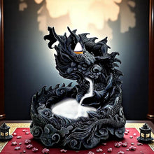 Load image into Gallery viewer, Mystical Dragon Backflow Incense Holder Gothic Smoke Aromatherapy Feng Shui