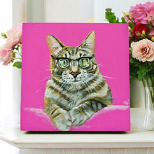 Load image into Gallery viewer, Ronnie Art Tile by Victoria Coleman - 20x20cm Ceramic Tile - Wall-Ready with Box