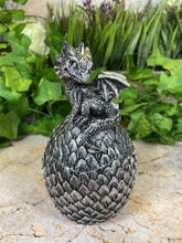 Load image into Gallery viewer, Dragon Trinket Box Figurine | Mystical Resin Storage | Fantasy Decorative Box | Mythical Creature Keepsake | Boxed Dragon Statue