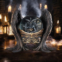 Load image into Gallery viewer, Baphomet Antiquity Gothic Snow Globe 22.5cm | Mystical Decor with Glass Globe