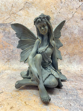 Load image into Gallery viewer, Tranquil Forest Fairy Statue in Resin, 18cm – Delicate Woodland Nymph for Enchanting Home Ambience
