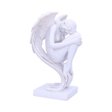 Load image into Gallery viewer, Angels Contemplation Figurine – 28cm Elegant White Angel Sculpture