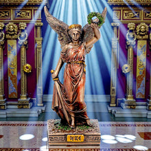 Laden Sie das Bild in den Galerie-Viewer, Nike Goddess of Victory Figurine Greek Mythology Statue Winged Deity Ornament