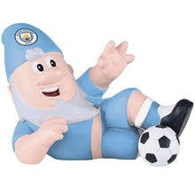 Load image into Gallery viewer, Manchester City FC Sliding Tackle Gnome Team Mascot Figurine Football Fan Ornament