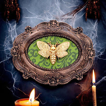 Load image into Gallery viewer, Gothic Moth Wall Plaque Baroque Style Home Decor Ornate Ornament Gift