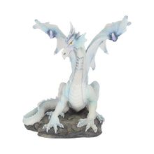 Load image into Gallery viewer, Ice Dragon Figurine by Nemesis Now – Gothic Fantasy Resin Statue 20.5cm