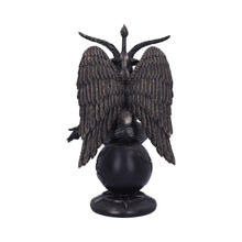 Laden Sie das Bild in den Galerie-Viewer, Large Antiquity Baphomet Occult Figurine 38cm Gothic Decor, Hand-Painted Resin Ornament