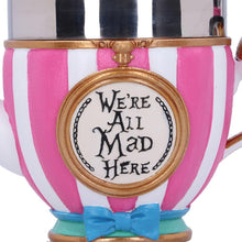 Load image into Gallery viewer, Pinky's Up Mad Hatter "We're All Mad Here" Cup 11cm - Exclusive Nemesis Collection