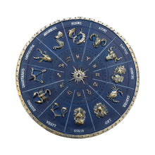 Laden Sie das Bild in den Galerie-Viewer, Astrology Zodiac Wheel Incense Burner Horoscope Holder Witchcraft Home Decor
