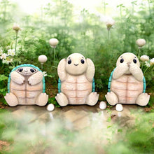Load image into Gallery viewer, Cute Adorable Tortoise Statue Set Figurines See No Hear No Speak No Evil
