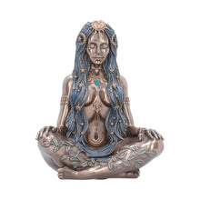 Load image into Gallery viewer, Celestial Goddess Statue Figurine Ornament Sculpture Moon Stars Pagan Wiccan