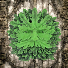 Load image into Gallery viewer, Green Man Garden Wall Plaque - Garden Resin Ornament - Outdoor/Indoor Decor