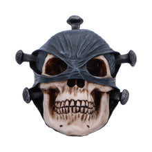 Laden Sie das Bild in den Galerie-Viewer, Macabre Nail Skull Figurine Gothic Style Halloween Prop Dark Symbolic Horror Art