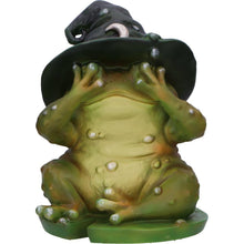 Load image into Gallery viewer, Magical Toad Wizard Figurines Fantasy Frog Statues Mystical Home Decor Ornament