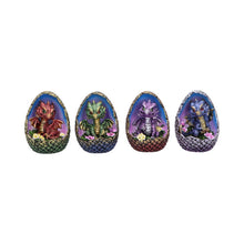 Load image into Gallery viewer, Enchanted Gothic Fantasy Dragon Egg Figurines Blooming Brood Collectible Statue