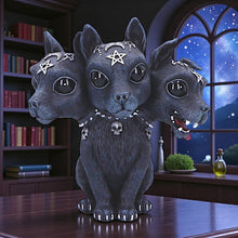 Load image into Gallery viewer, Diabarkus Cult Cuties by Nemesis Now Gothic Occult Cerberus Figurine Fantasy Mythical Decor