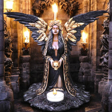 Laden Sie das Bild in den Galerie-Viewer, Teresina Dark Reaper Angel Figurine – 28cm Gothic Fantasy Statue