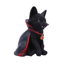 Load image into Gallery viewer, Gothic Vampire Black Cat Figurine Halloween Collectible Spooky Home Decor Ornament