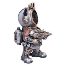 Load image into Gallery viewer, Cat-tack Space Steampunk Figurine 23cm | Hand-Painted Resin Space Cat Collectible