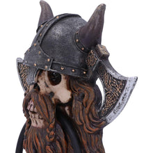 Load image into Gallery viewer, Viking Skull Door Knocker Norse Warrior Mythical Decor Gothic Home Ornament