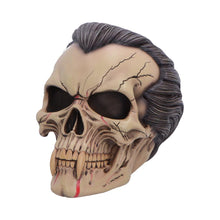 Load image into Gallery viewer, Gothic Dracula Skull Ornament Vampire Fangs Horror Macabre Collectible Decor