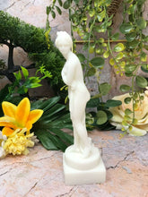 Load image into Gallery viewer, Alabaster Female Maiden Sculpture Art Statue Home Decoration Human Form Ornament