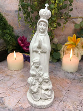 Load image into Gallery viewer, Blessed Virgin Mary Our Lady of Fatima with Children Statue Ornament Figurine-OsirisTradingUK