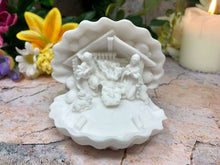 Load image into Gallery viewer, Alabaster Nativity Jesus Figurine Sculpture Virgin Mary Religious Ornament