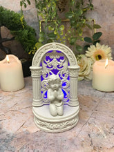 Load image into Gallery viewer, Beautiful Angel Baby Cherub Praying with LED Light Ornament Cherubs